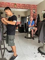 Wachten op de kapper