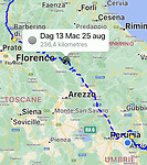 25/8 de route