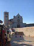 24/8 Assisi, de basiliek van Sint Franciscus