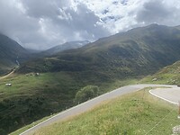 27/8 uitzicht tussenstop Furka pas