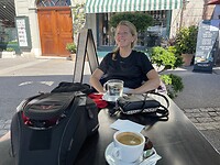 Koffietje onderweg 2e dag