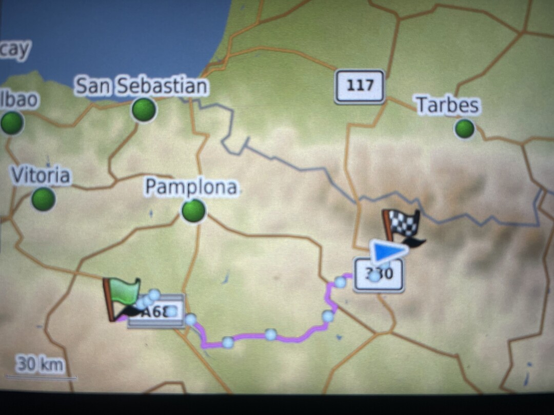 Dag 18, de route