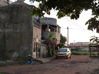 het ''kasteel'' van Solo de broer van thierno