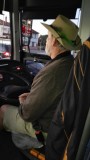 Trevor in de schoolbus
