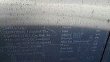 Memorial plaquette met onze familie erop vermeldt