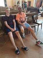 Tijd voor bezinning in een kerk