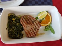 Giovanni zijn tuna steak