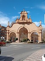 de poort van de stad