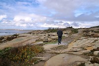Wandelen langs de kust