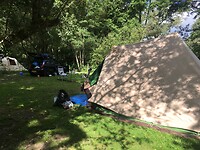 Inpakken en de tent afbreken