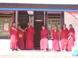 Lama's in Rumtek