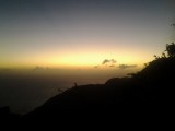 sunset....vanaf mn prive terrasje