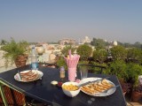 Taj Mahal from rooftop