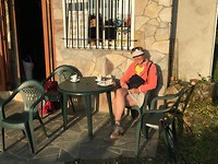 ontbijt in de zon