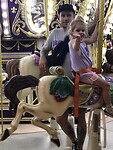 Op de carrousel