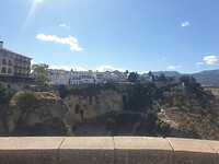 Uitzicht op de stad Ronda