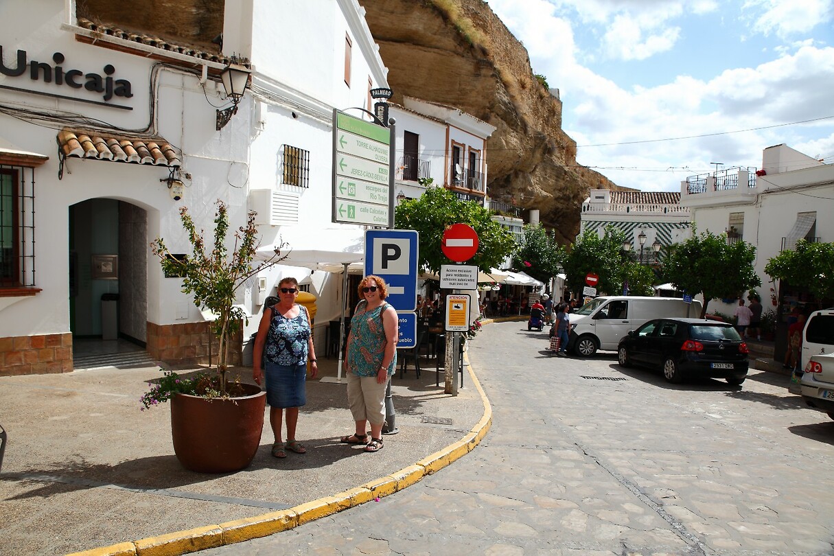 Paula en Emelie; Setenil de las Bodegas