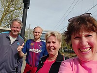 Op de trein naar city run
