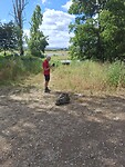 Even op mobiel in de natuur
