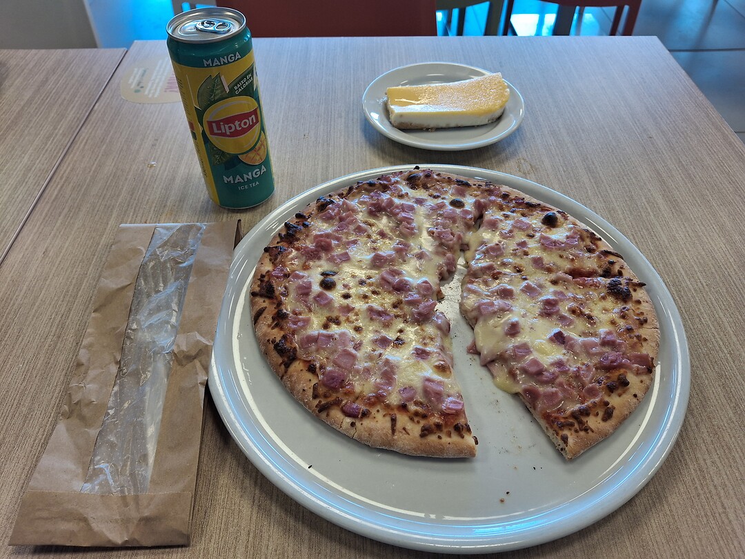 Nog even n pizza..