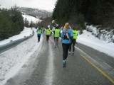 Iedereen is van start voor de halve marathon!