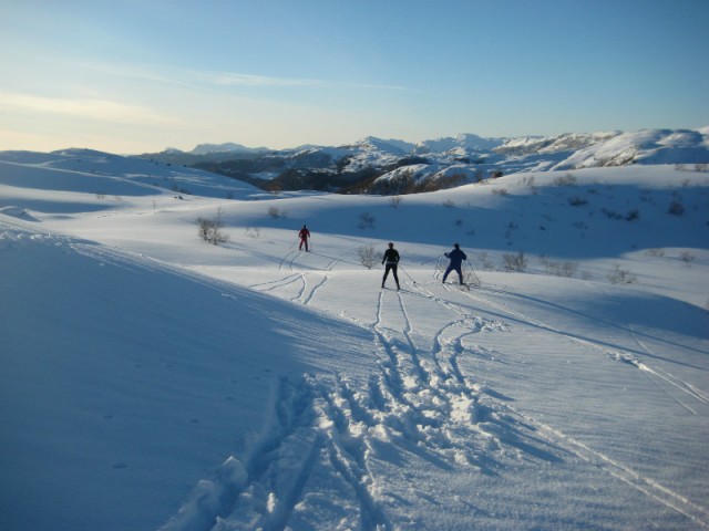 En we gaan downhill