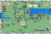 Angkor City Map