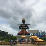 Standbeeld over de legende van Battambang