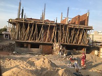 bouw van een huis