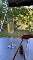 champagne voor de jarige