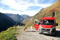 flinke helling naar Val d'Isère