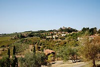het mooie stadje Panicale