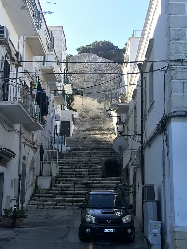 Viesta trappen en klimmen