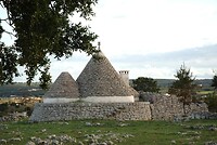 Trulli op het land