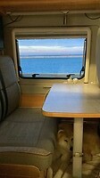 uitzicht uit camper