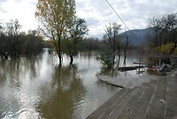 Heel veel regen gevallen