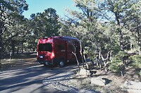 Kampeerplaats in Grand Canyon Mather Campground