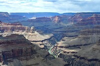 Colorado river bij Hopi point