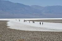 Lopen op het zout