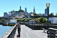 Skyline vanaf Pier 39