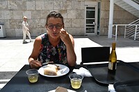 Lunch in Getty Center