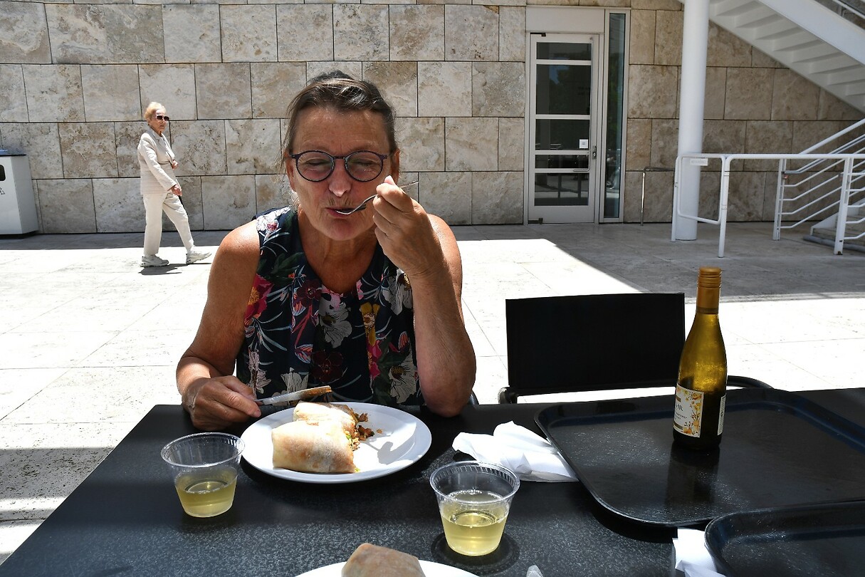 Lunch in Getty Center