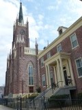 kathedraal Natchez met pastorie