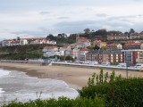 Comillas camperplaats aan zee