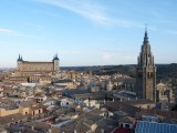 Uitzicht Toledo na het beklimmen van de toren