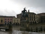 Trujillo in de regen