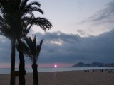 Zonsondergang Benidorm