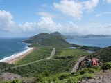 uitzicht st Kitts