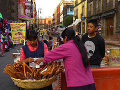 Churrosverkoopster
