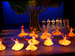 Belles artes theater en museum dansvoorstelling